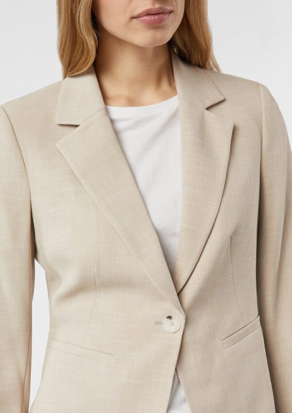 Taillierter Blazer in Strukturware
