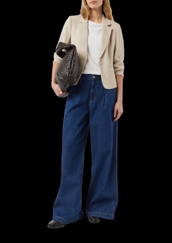 Taillierter Blazer in Strukturware