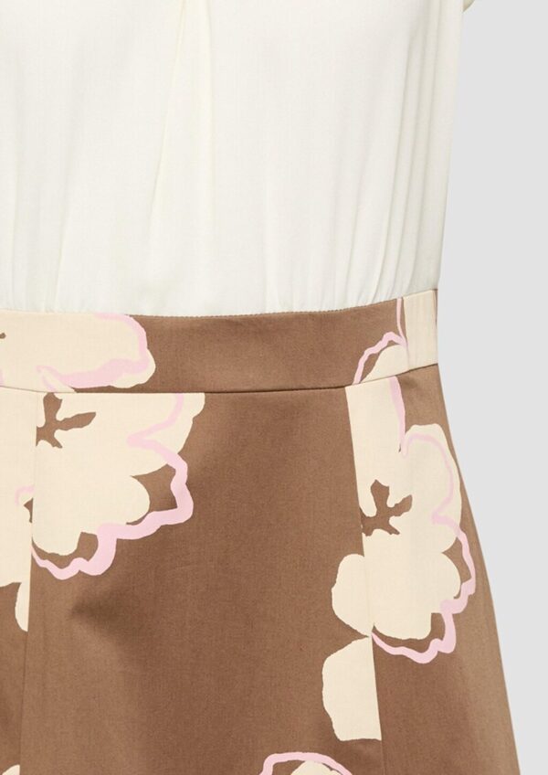 Elegantes Etuikleid mit Popeline-Rock