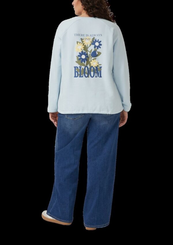 Sweatshirt im Relaxed Fit mit Rückenprint