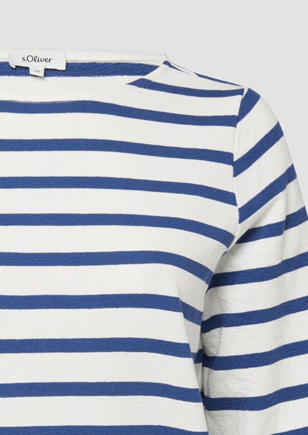 Leichtes Sweatshirt mit weitem Arm