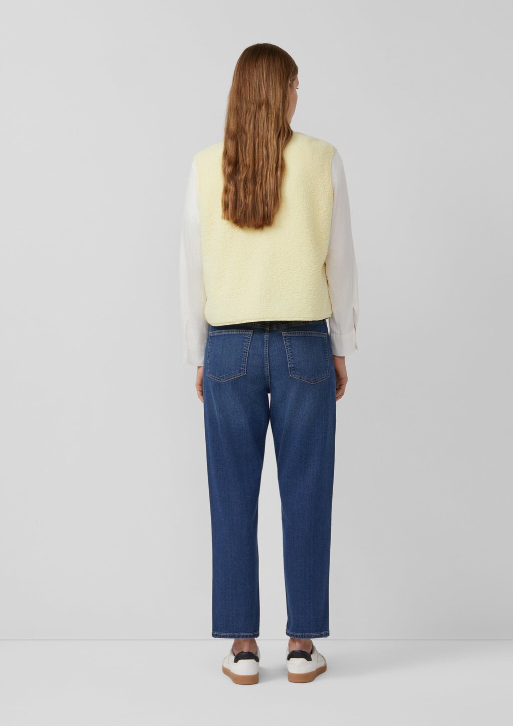 Teddyweste mit Eingrifftaschen