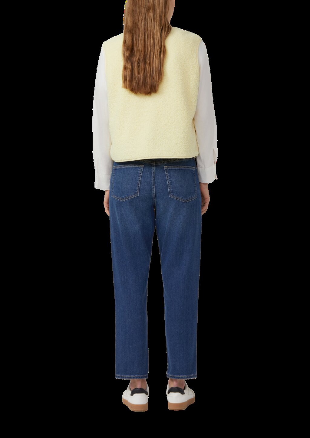 Teddyweste mit Eingrifftaschen