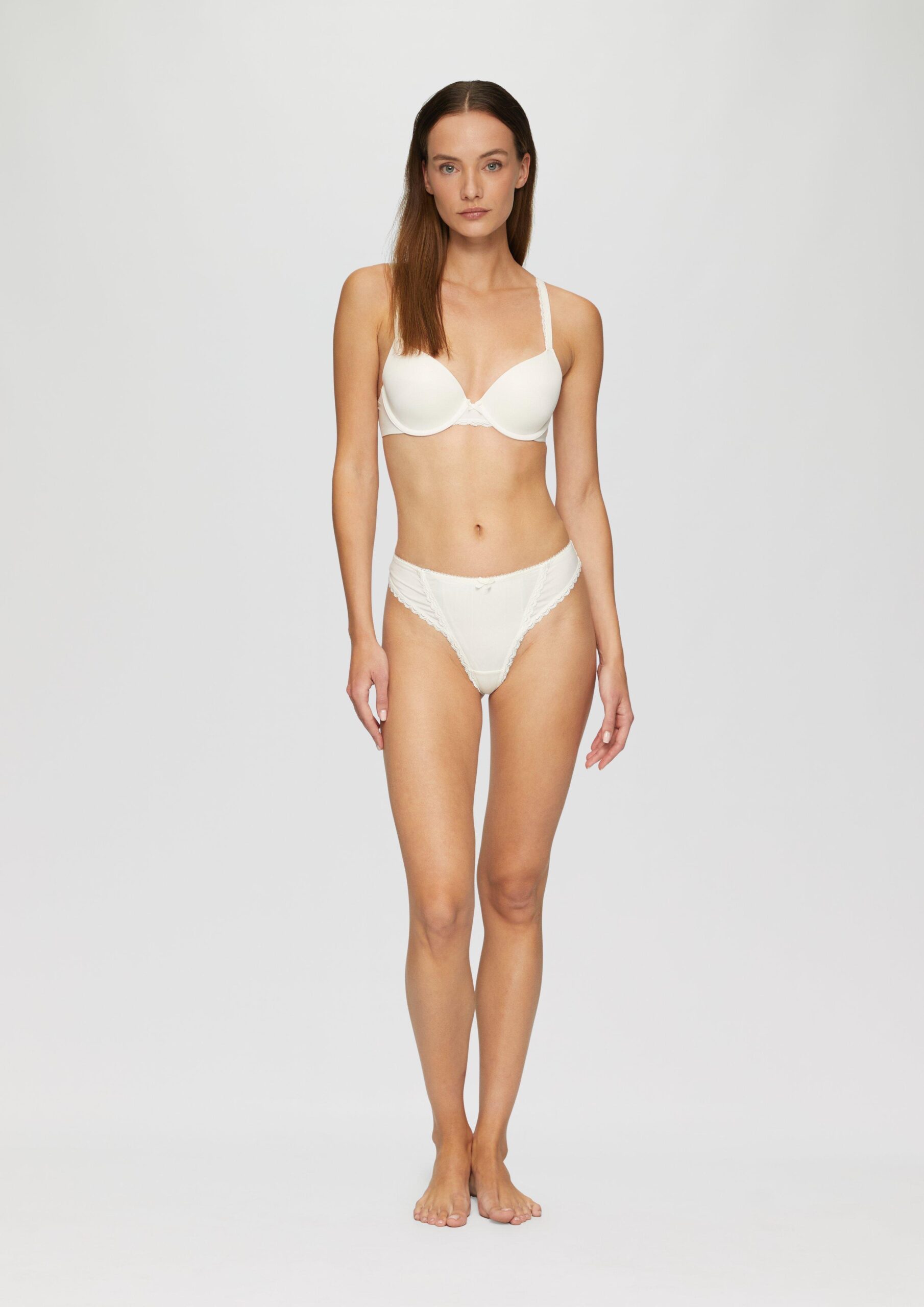 Schalen-BH mit Spitzen-Details