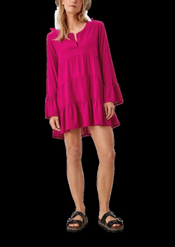 Tunikakleid aus Viskose