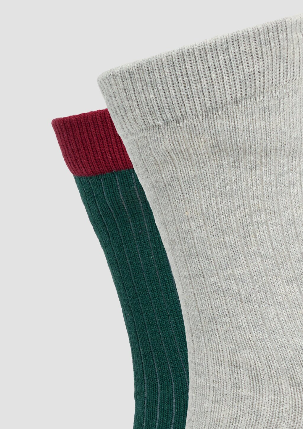 ABS-Socken im Doppelpack mit Kontrast-Detail