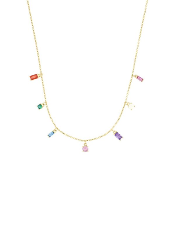 Halskette mit Zirkoniasteinen