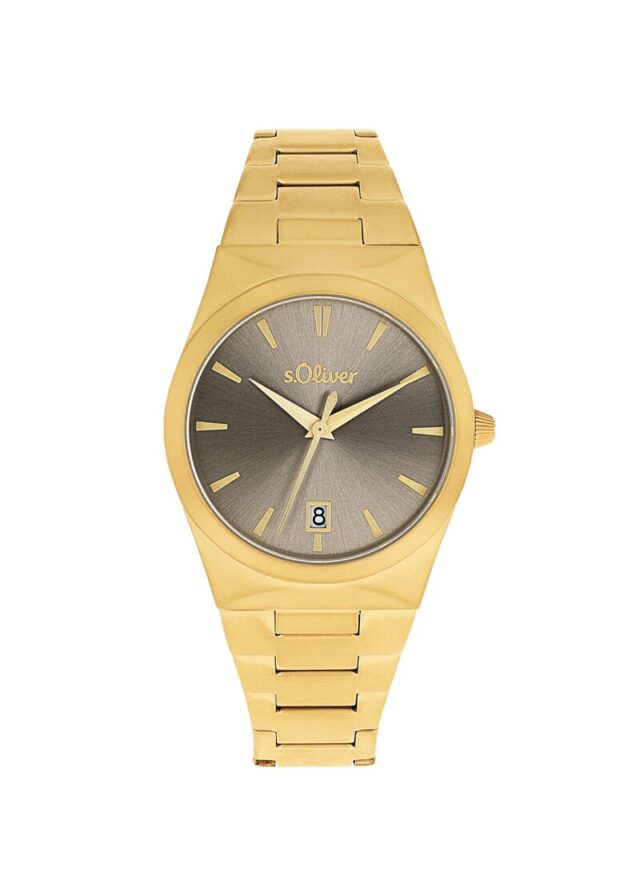 Klassische Edelstahluhr