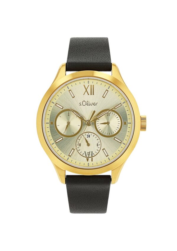 Uhr mit Lederarmband