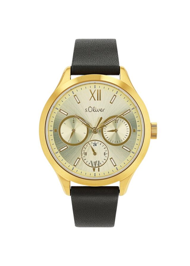 Uhr mit Lederarmband