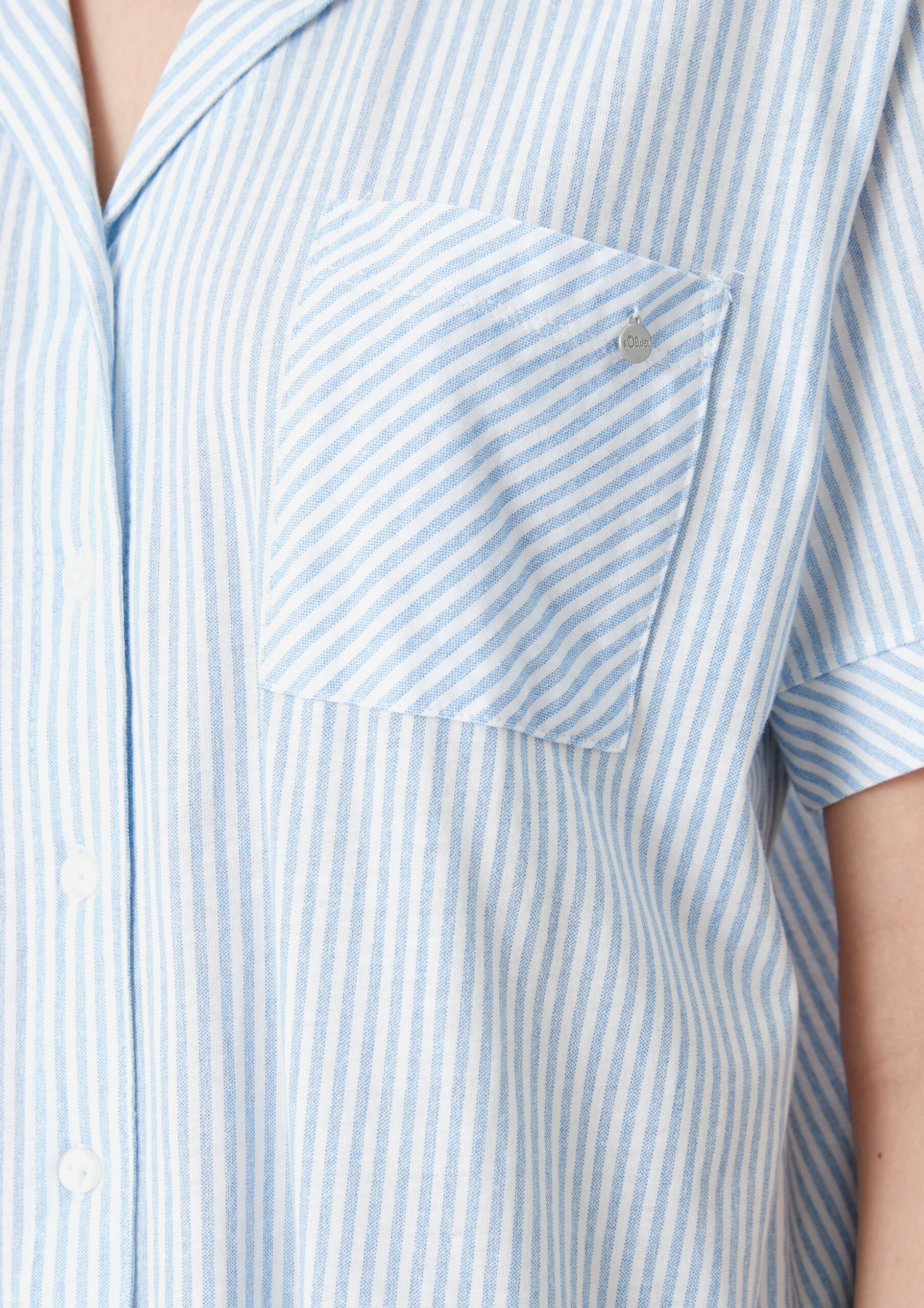 Pyjama-Shirt mit kurzen Ärmeln