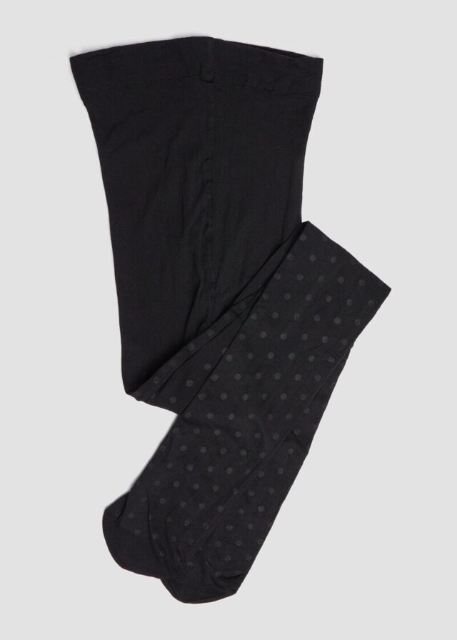 Strumpfhose mit Punkten 40 DEN