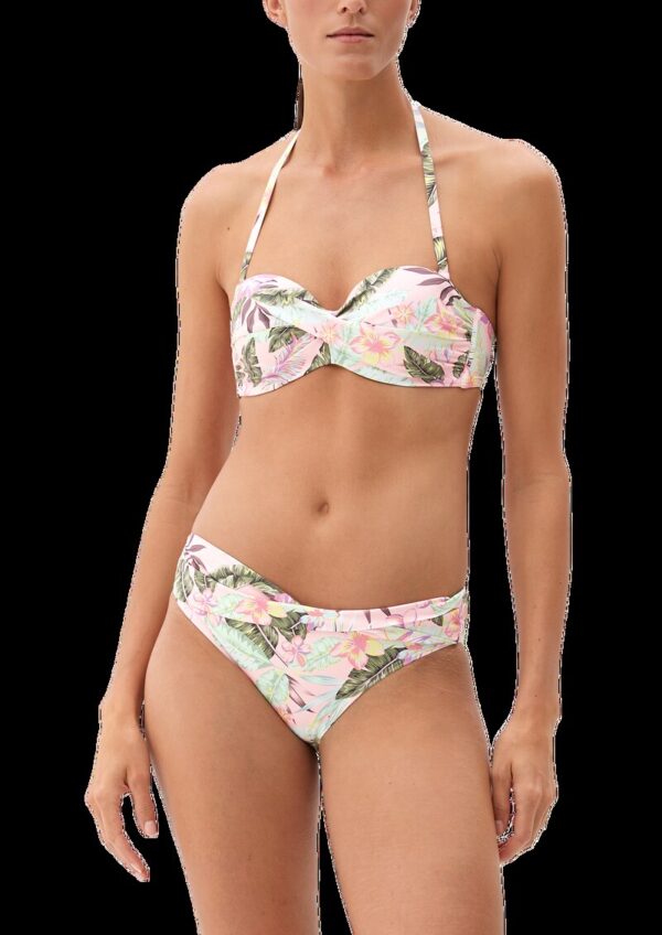 Bikinihose mit Wickeldetail