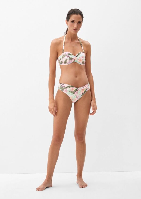 Bikinihose mit Wickeldetail