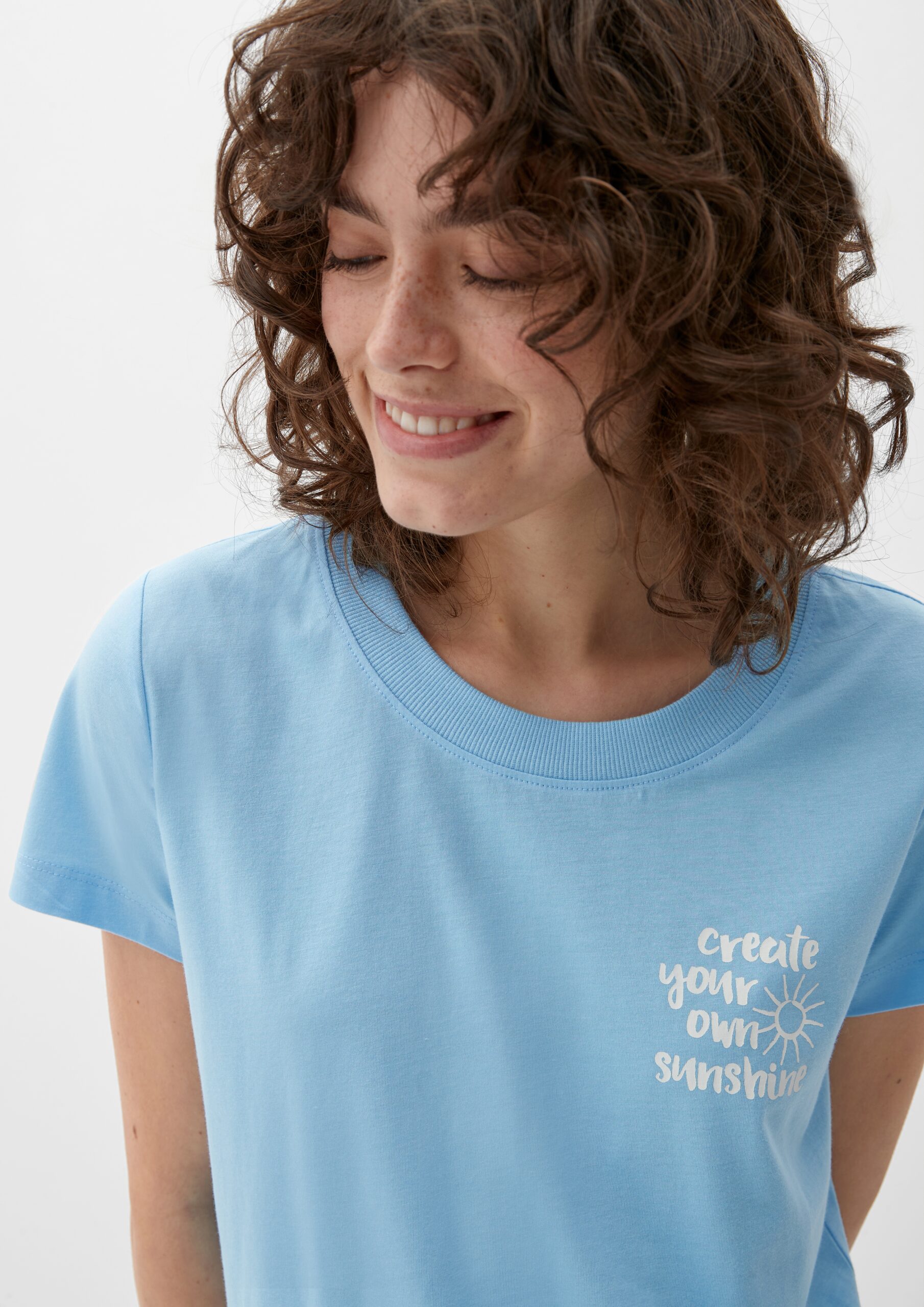 T-Shirt mit Frontprint