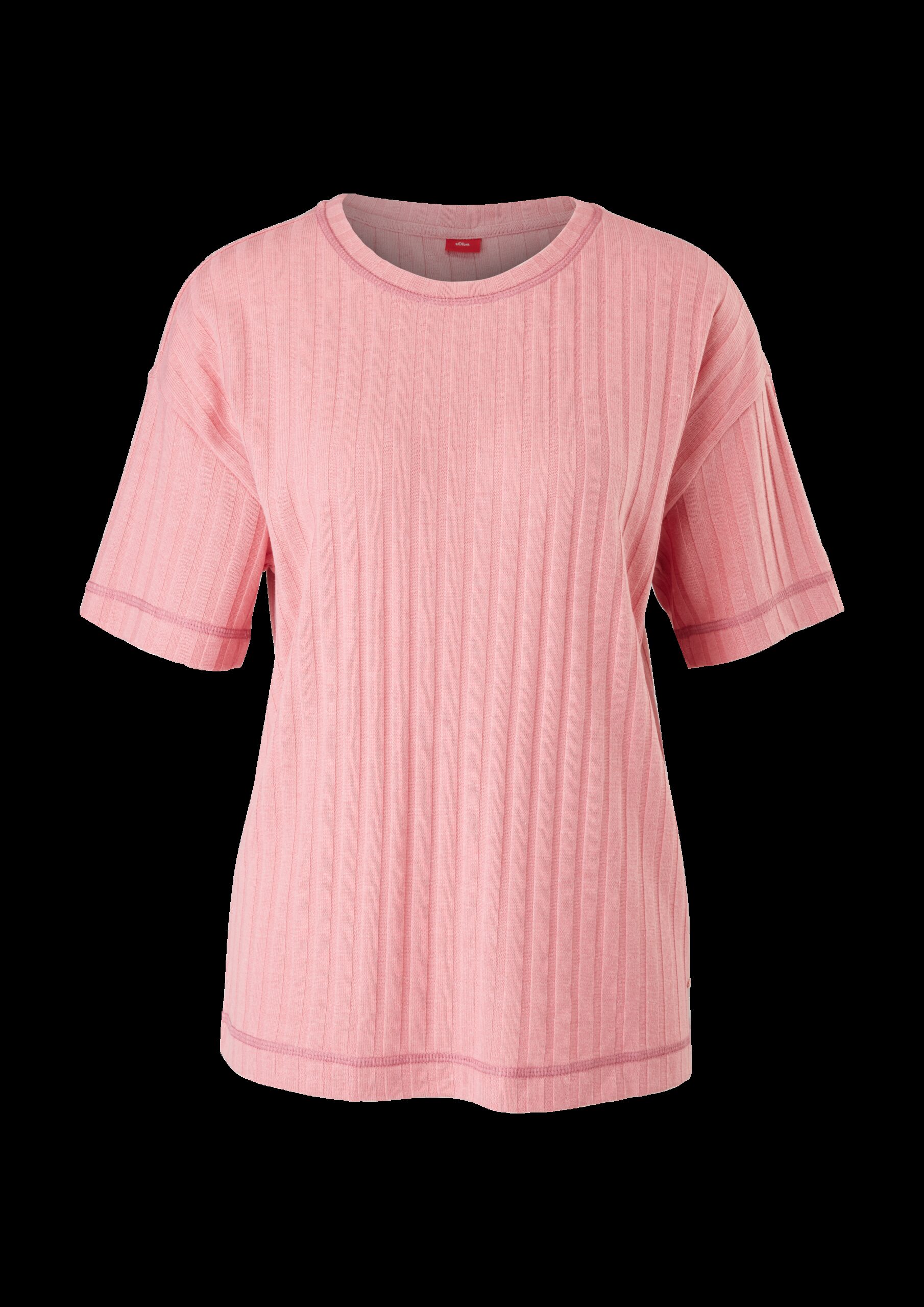 Pyjamaoberteil aus Rippware