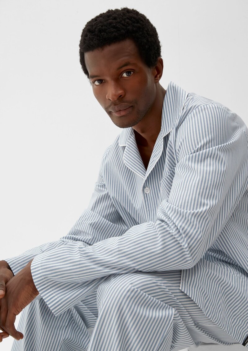 Karierter Pyjama aus Baumwolle