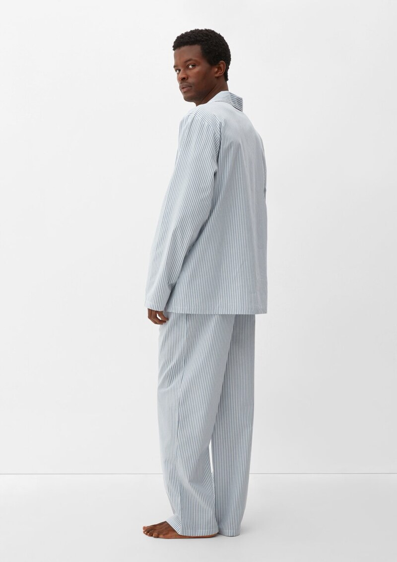 Karierter Pyjama aus Baumwolle