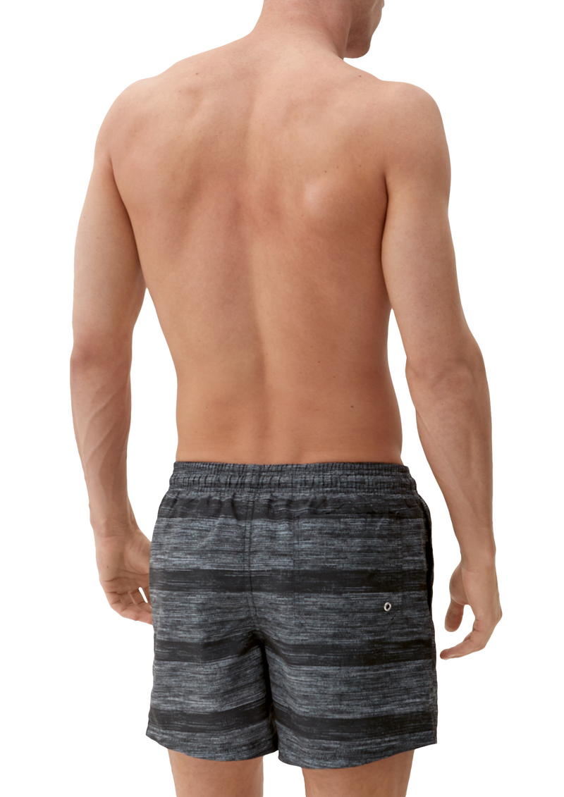 Badeshorts in melierter Optik