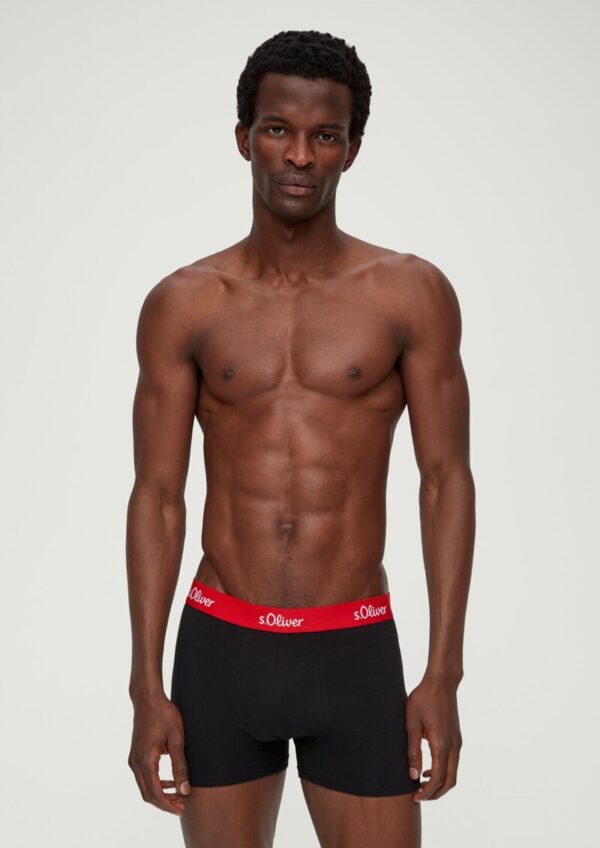 3er-Pack Boxershorts mit Label-Patch