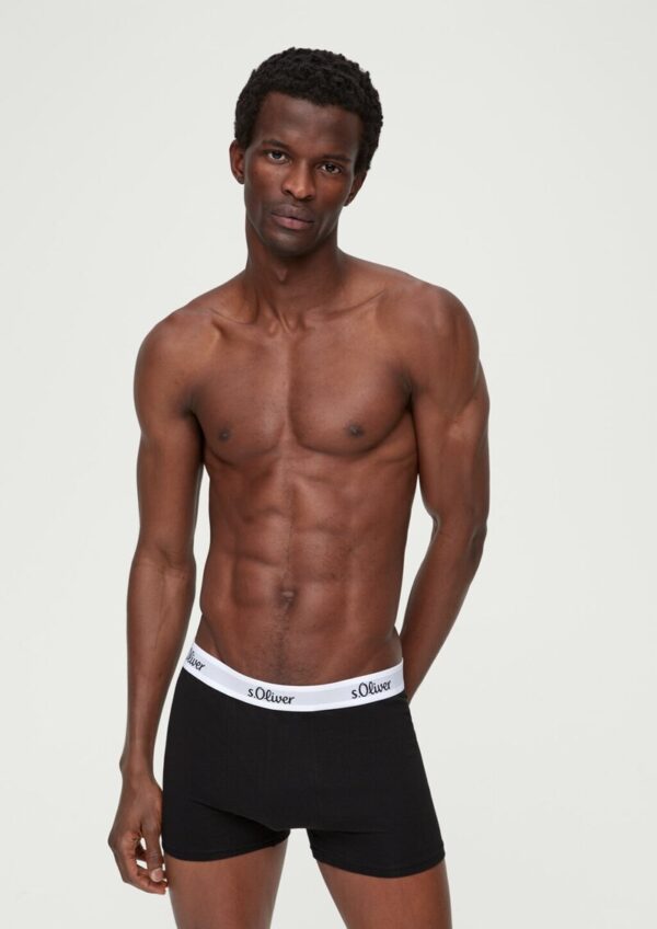 3er-Pack Boxershorts mit Label-Patch