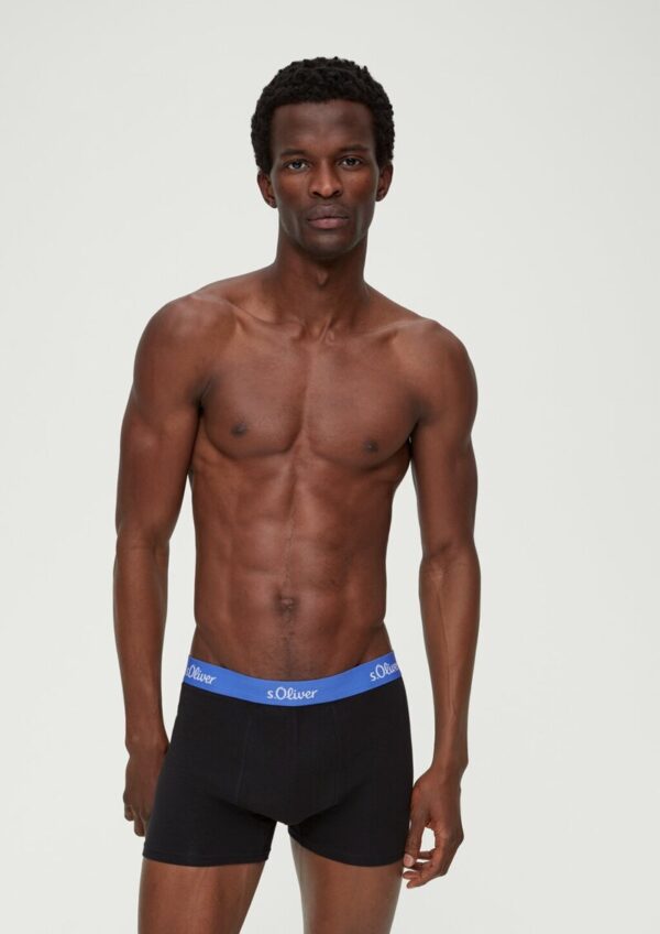 3er-Pack Boxershorts mit Label-Patch