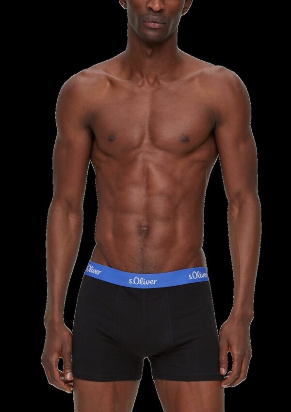 3er-Pack Boxershorts mit Label-Patch