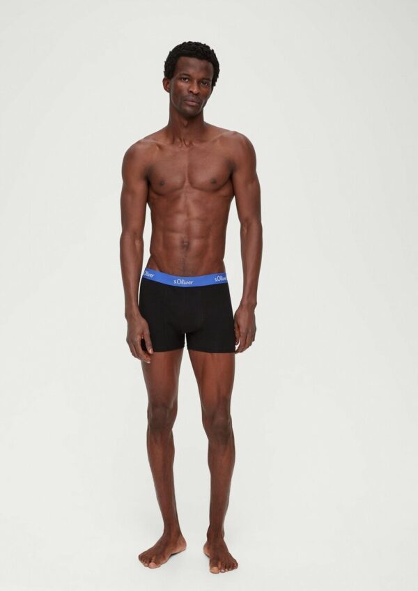 3er-Pack Boxershorts mit Label-Patch