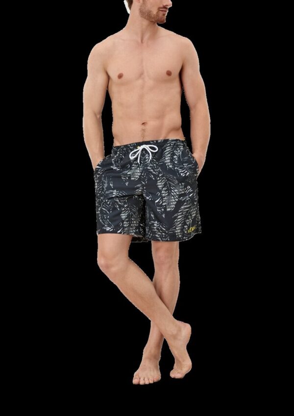Badeshorts mit Muster