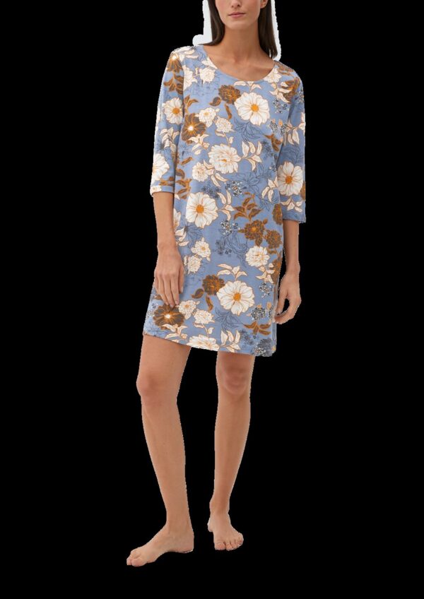 Nachthemd mit Alloverprint