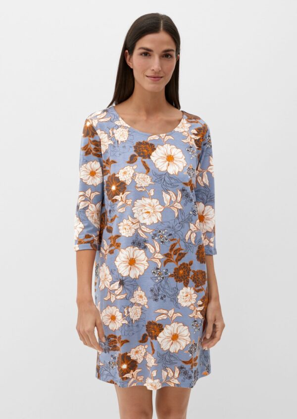 Nachthemd mit Alloverprint