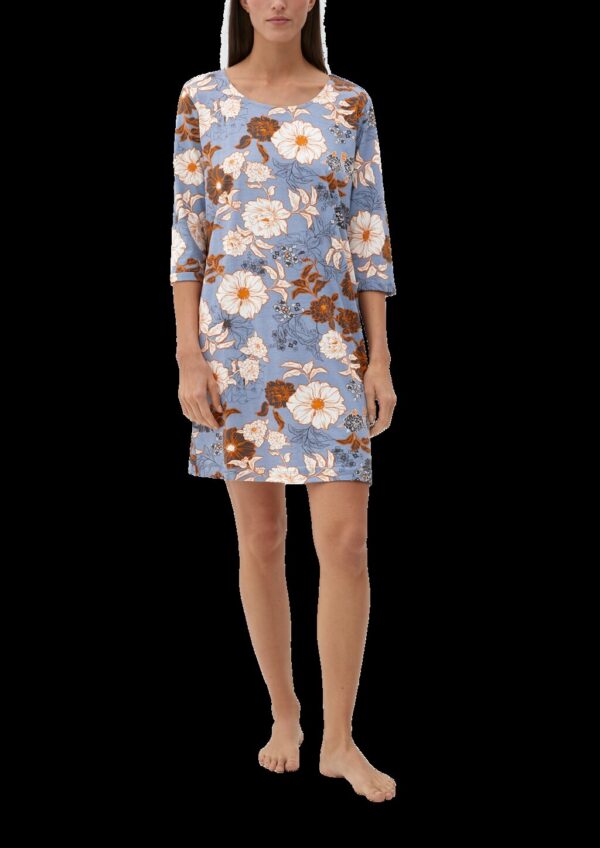 Nachthemd mit Alloverprint