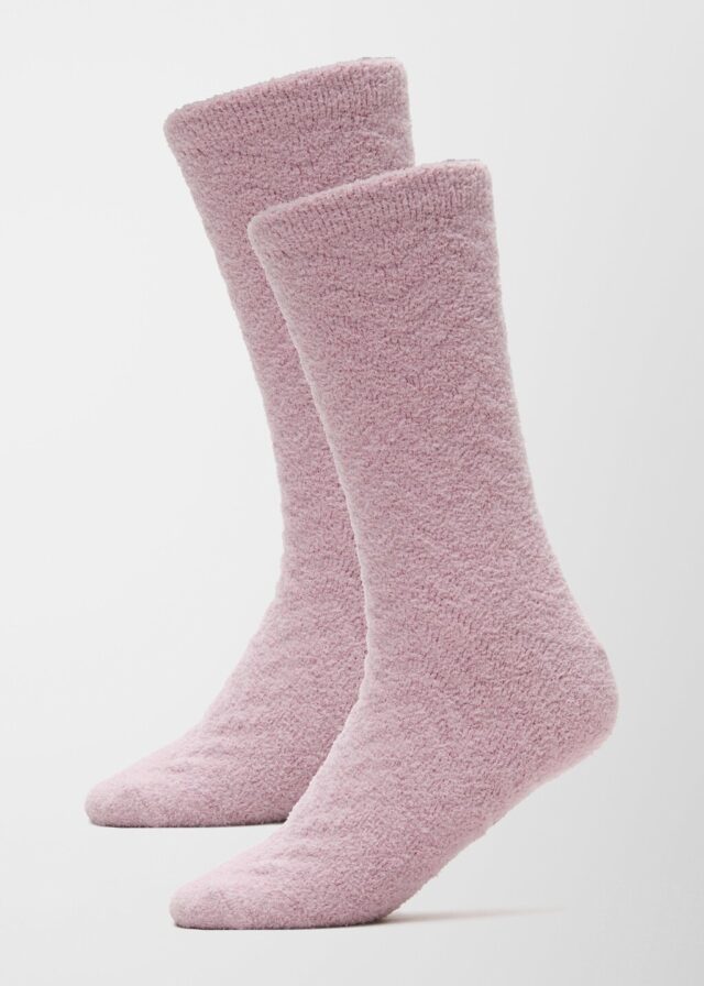 2er-Pack Kuschelsocken mit Struktur