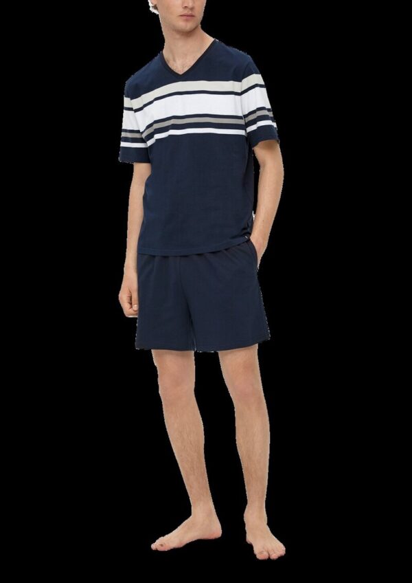 Kurzes Pyjama-Set aus Baumwolle