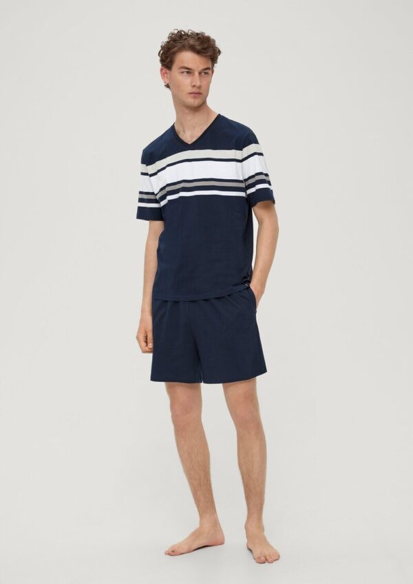 Kurzes Pyjama-Set aus Baumwolle