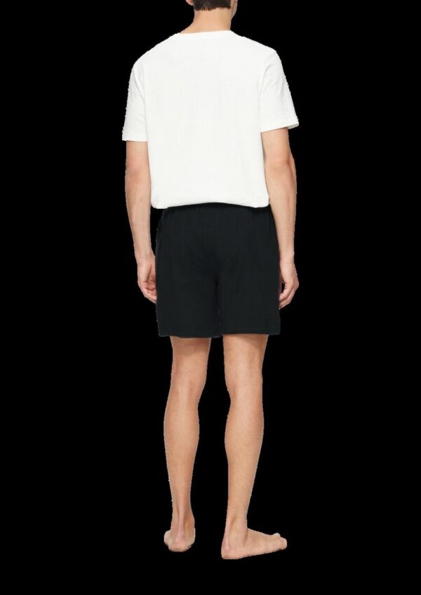 Pyjamashorts mit Logo-Detail