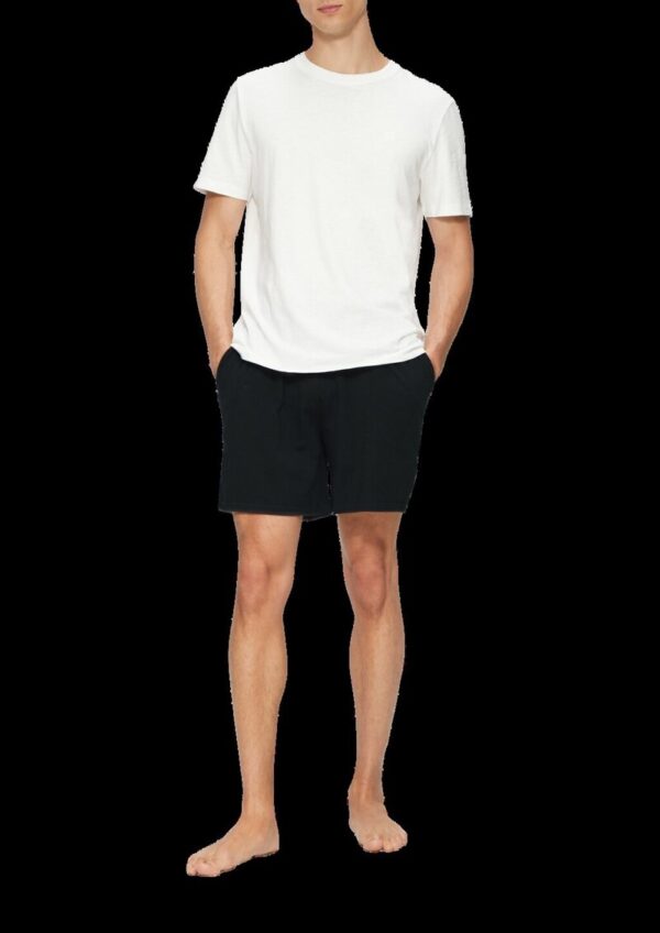 Pyjamashorts mit Logo-Detail