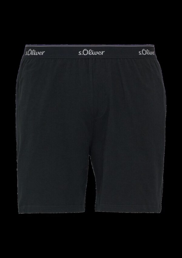 Pyjamashorts mit Logo-Detail