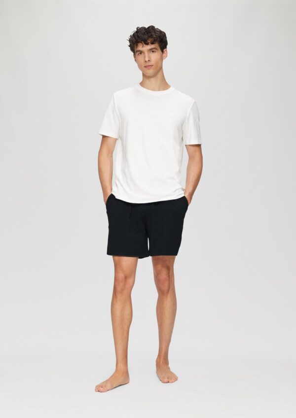 Pyjamashorts mit Logo-Detail
