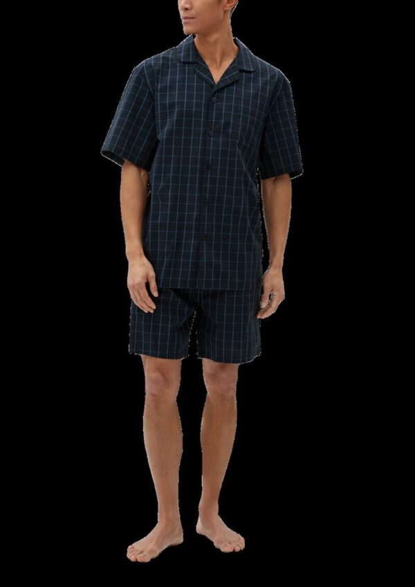 Kurzer Pyjama aus Baumwolle