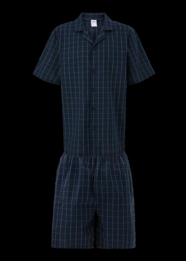 Kurzer Pyjama aus Baumwolle