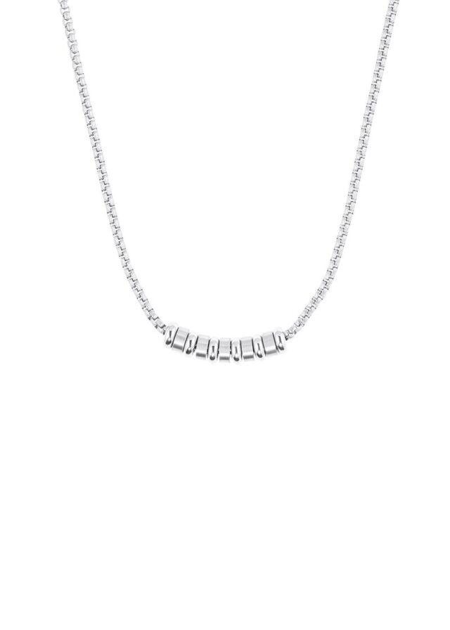 Edelstahlkette mit Beads