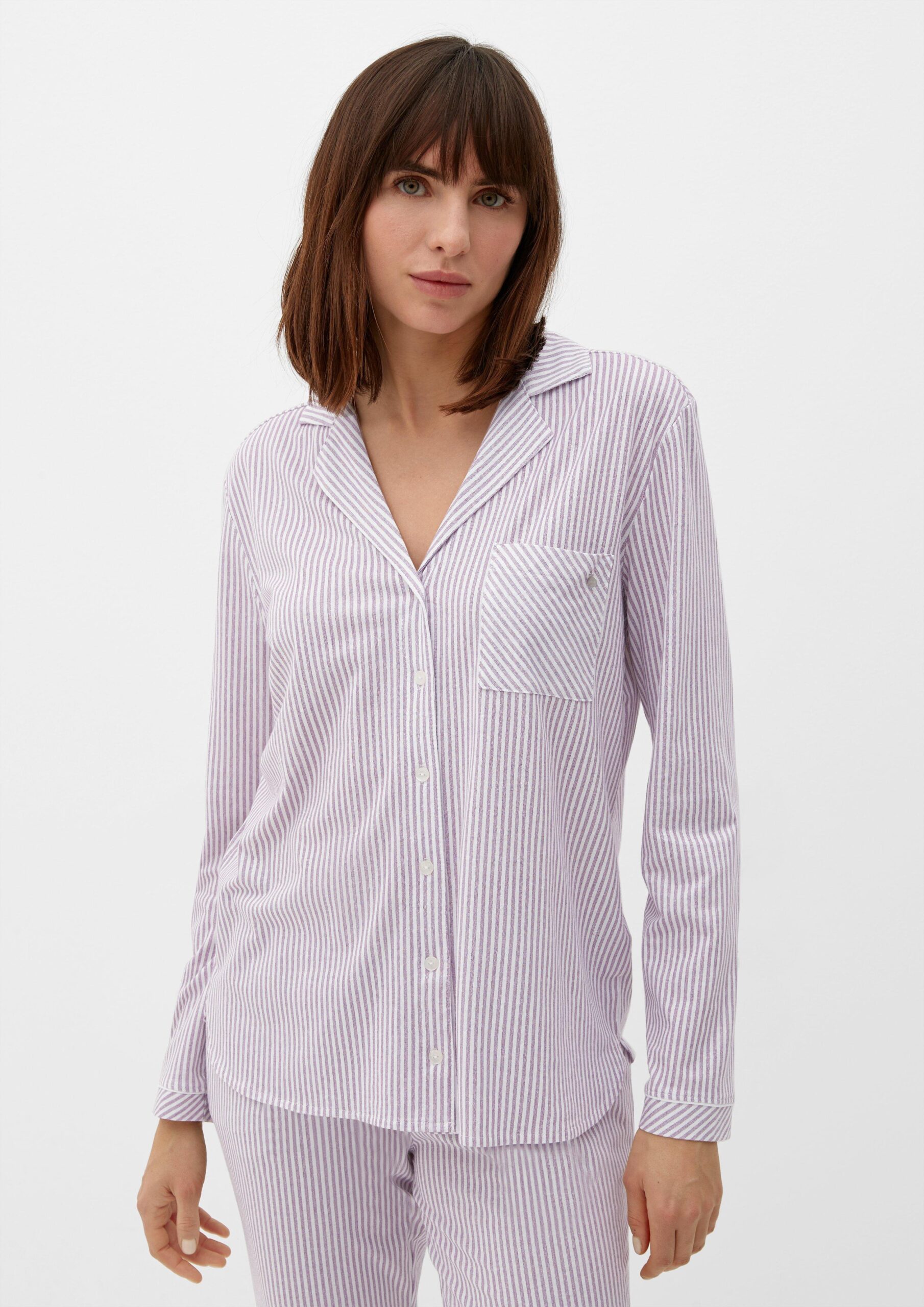 Klassisches Pyjamaoberteil