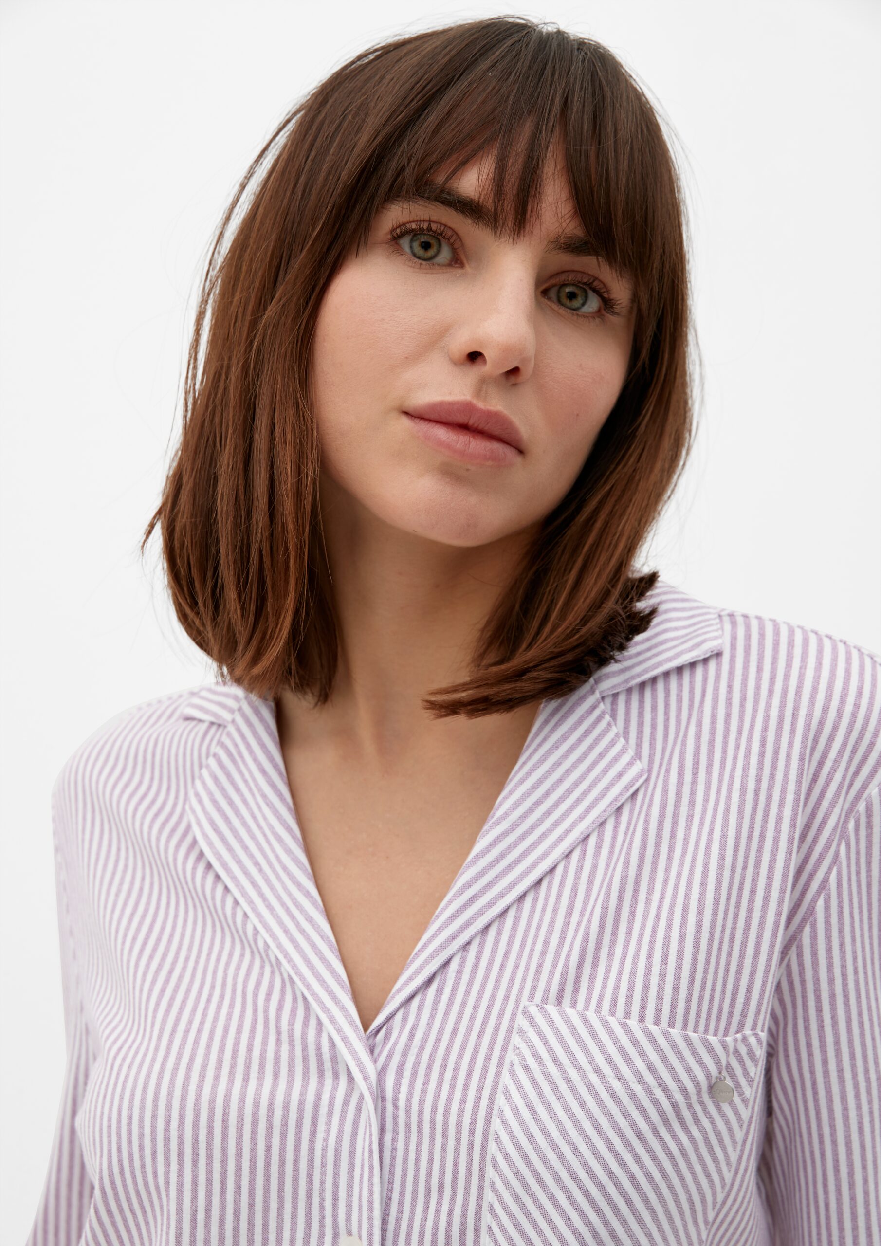 Klassisches Pyjamaoberteil