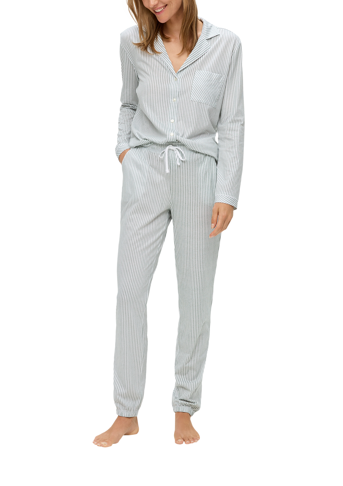 Klassische Pyjamahose