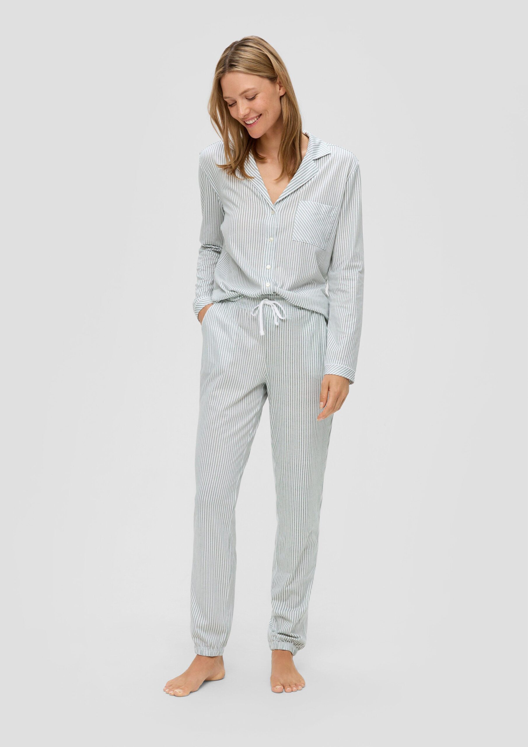 Klassische Pyjamahose