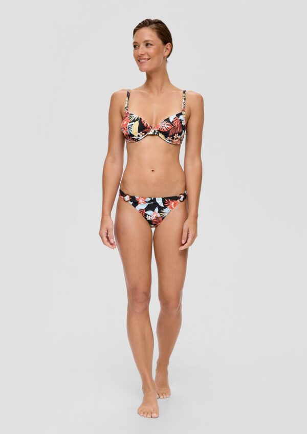 Bikinihose mit Blumenprint