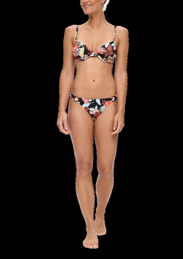 Bikinihose mit Blumenprint