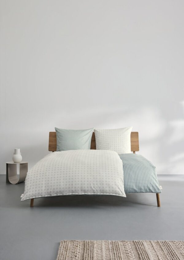 Bettwäsche-Set in Vichy-Karomuster