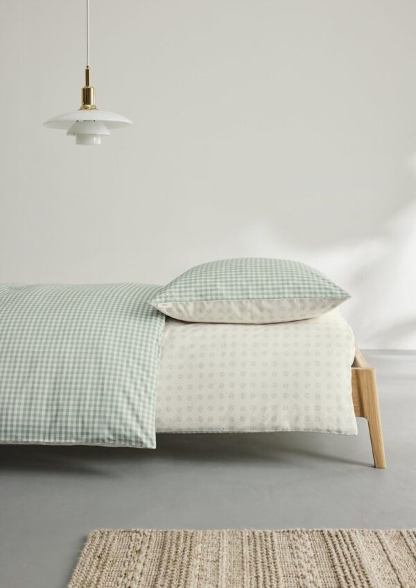 Bettwäsche-Set in Vichy-Karomuster